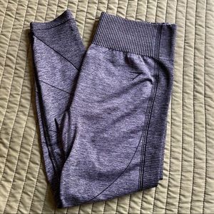 Gymshark Hyper Amplify Leggings in Black Marl XL